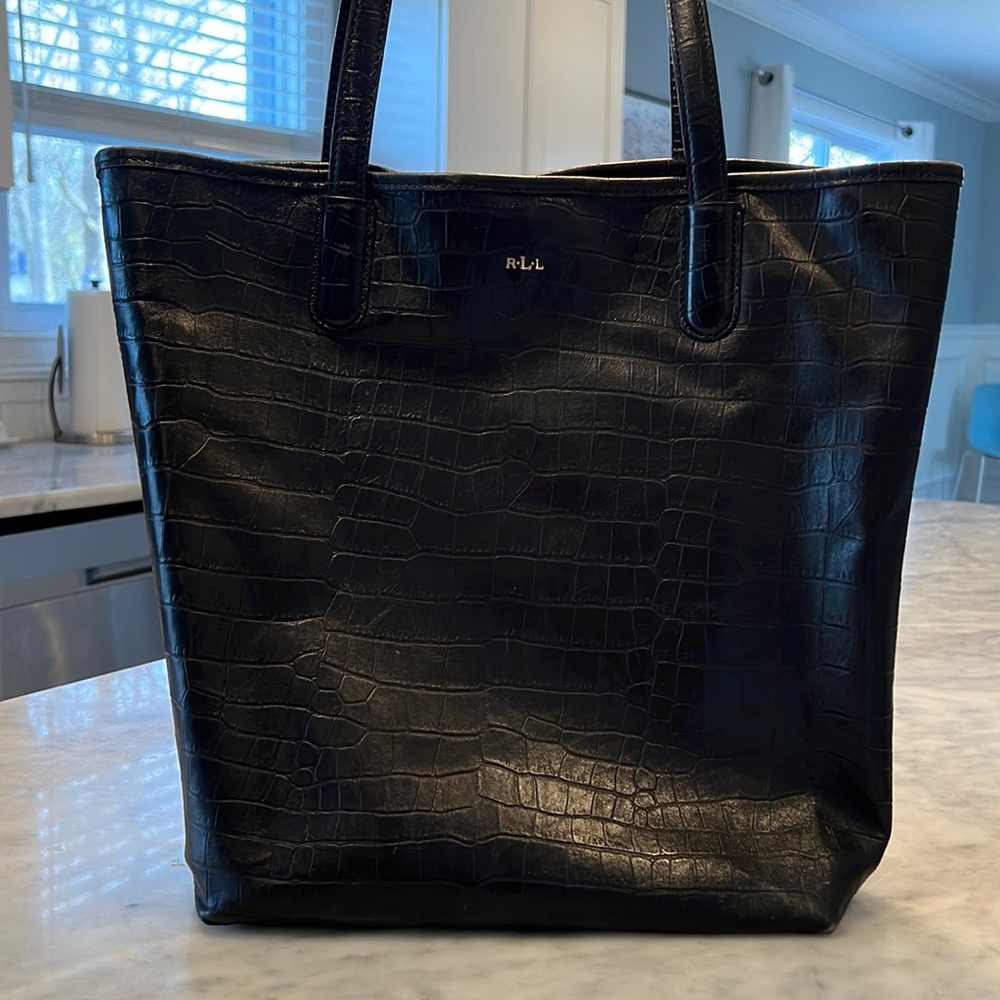 Ralph Lauren Tote ALL LEATHER